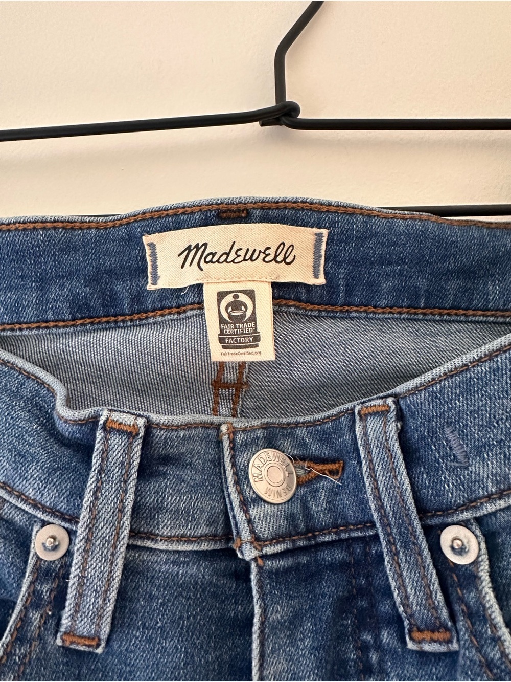 Madewell Kick Out full-length flare jeans size 25 - Picture 9 of 9